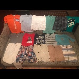 Boys 4T-5T shorts and shorts. 14 pieces.
